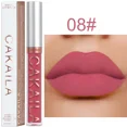 thumbnail image 1 of Lápiz labial líquido mate resistente al agua de larga duración terciopelo Mate desnudo marrón rojo brillo de labios tubo de pelusa maquillaje lápices labiales cosméticos brillo de labios, 1 of 7