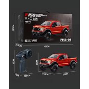 ARRIS CORC 1/12 Scale 4WD RC Crawler Truck, RTR Off-Road Truck with 2-Speed Transmission & Metal Gears