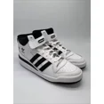 thumbnail image 1 of Adi - das White Black Forum Mid FY7939 Lace Up Sneaker Shoes Mens Size 11, 1 of 5