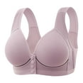 thumbnail image 1 of WILLBEST Brasier Mujer Sujetador De Yoga Para Mujer, Con Hebilla Frontal, Borde De Encaje, Sin Aro De Acero, Ajuste Sin Costuras, Talla Grande 2514, 1 of 2
