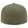 thumbnail image 4 of Men's New Era Olive Houston Astros Color Pack A-Frame 59FIFTY Fitted Hat, 4 of 5