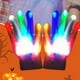 thumbnail image 1 of Guantes luminosos de colores LED Hueso de mano Guante brillante Manopla de esqueleto (Colorido), 1 of 6