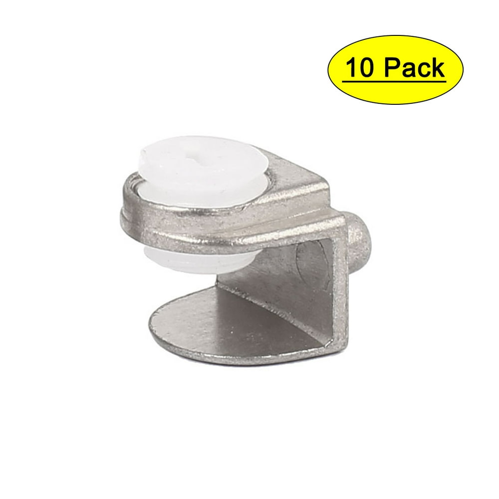 Half Round Shelf Support Clamp Clip Holder 10pcs for 38mm Thickness