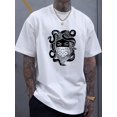 thumbnail image 1 of Camiseta con estampado de Medusa, talla S para hombre, camiseta informal de manga corta para verano. Ideal para adultos, hombres, mujeres, adolescentes, jóvenes y para el tiempo libre., 1 of 5
