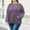 Purple, variant on Plus Size Sweatshirts for Womens Oversized Corduroy Pullover Tops Fall Casual Crewneck Sweatshirt Solid Color Loose Long Sleeve Shirts Fashion Outfits with Pocket
