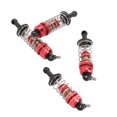 thumbnail image 4 of Amortiguador Delantero Y Trasero RC, Amortiguadores Hidráulicos RC Fácil Montaje Aleación De Aluminio Rojo Con Tornillo De Cabeza Esférica Para Modelo De Coche De Control ANGGREK RC Shock Damper, 4 of 8