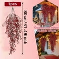 thumbnail image 2 of Bwiyojiz Décorations Décoration Maison de Noël Poinsettias Rouges Vignes Artificielles, Cadeaux pour Maman, 2 of 9