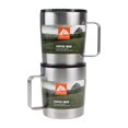 Ozark Trail 12 Ounce Stainless Steel Coffee Mug Set 2 Pack