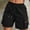 Black, variant on Only Moment Women's Summer Sweat Shorts Polyester,Spandex Summer Casual Wide Leg Loose High Waist Drawstring Dressy Shorts 2026 Beach Vacation Clothes Womens Athletic Shorts Army Green,S