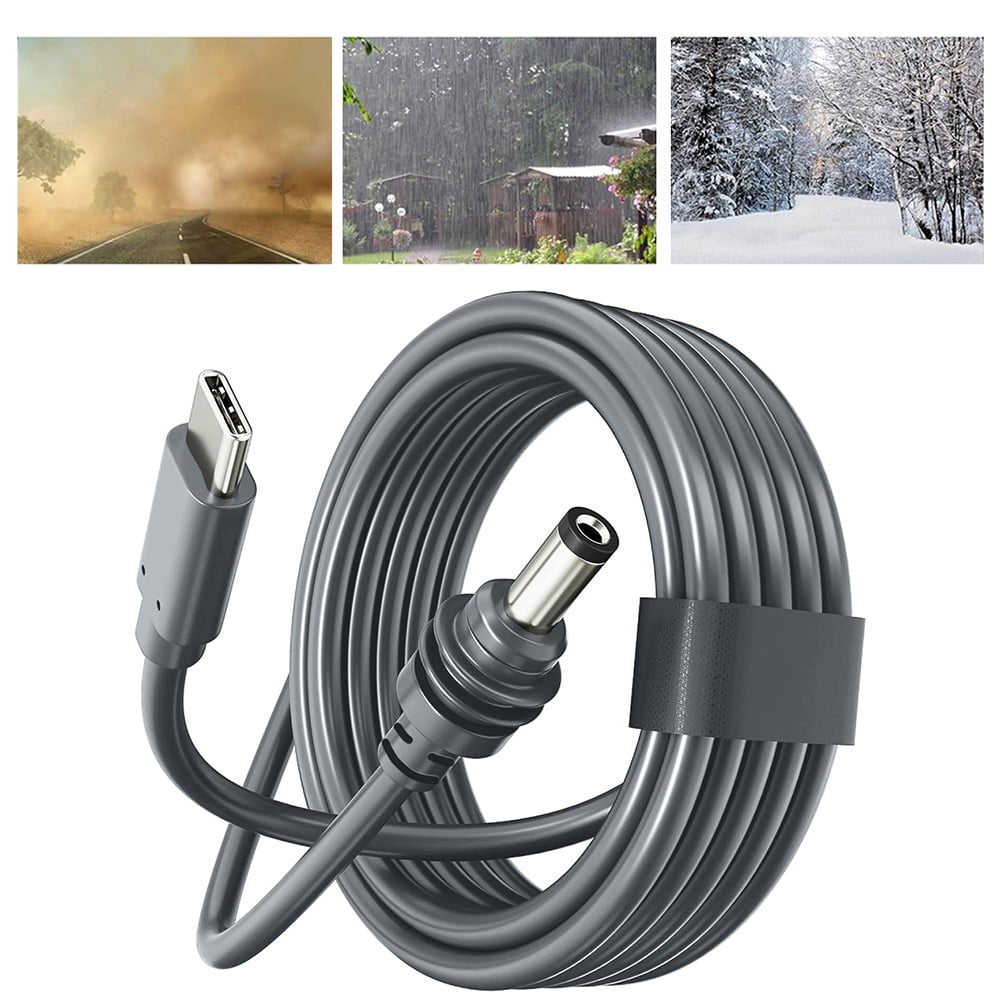 Adaptable Lengths 100W USB C to DC Power Cable Suitable for Starlink Mini