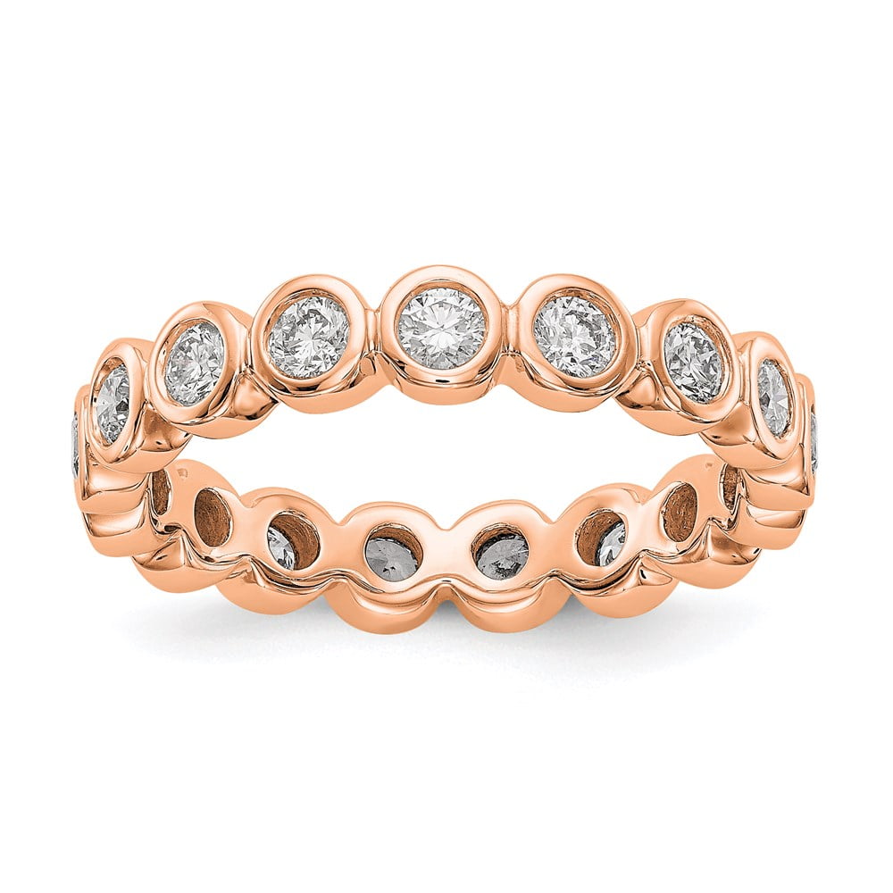 Details about   Single Prong Eternity Wedding Band 1ct Marquise Cut Diamond 14k Rose Gold Finish