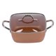 thumbnail image 5 of Juego de 4 Uds Sartén antiadherente Ticfox Sartén para freír Rejilla para cocinar al vapor Cesta para freír, 5 of 14