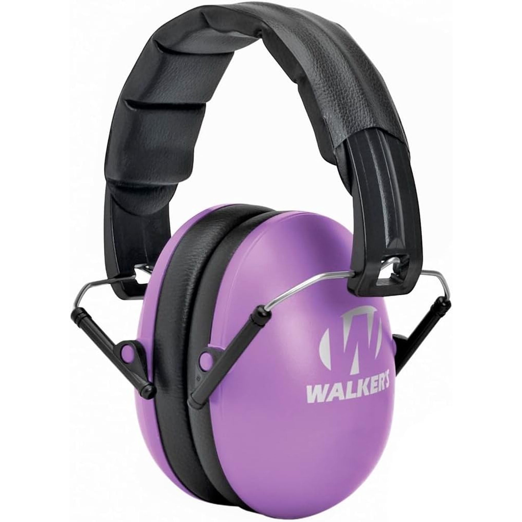 Walker's Youth & Women Earmuffs and Shooting Glasses Kit, Purple, GWP-YWFM2GFP-PU