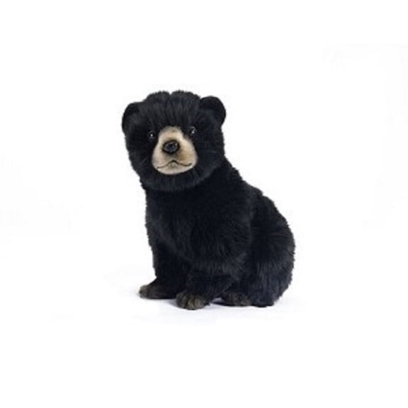 Handcrafted Cuddlers Set of 3 Handcrafted Black Bear Cub Stuffed Animals 10"