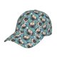 thumbnail image 1 of Balery PUG HEAD And Flower Gorra de béisbol de tamaño ajustable para correr, entrenar y actividades al aire libre. Gorra de papá para todas las estaciones., 1 of 6