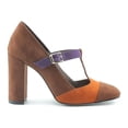 thumbnail image 2 of Made in Italia GIORGIA-NERO-BLU-Black-37 Giorgia Womens Pumps & Heels, Blue & Black - Size 37, 2 of 5