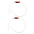 thumbnail image 1 of Brake Fluid Bleeder Hose,1Pair Brake Bleeder Hose Brake Bleeder Hose One Way Check Valve Tube Bleeding Tool Kit Rugged and Tough, 1 of 5