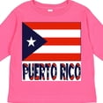 thumbnail image 4 of Inktastic Puerto Rico Flag & Name Boys or Girls Long Sleeve Toddler T-Shirt, 4 of 5
