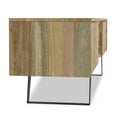 thumbnail image 3 of Simpli Home Lowry 72 inch Wide Solid Wood TV Stand in Natural For TVs up to 80 inches, 3 of 9