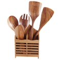 thumbnail image 2 of Kitchenware Non-Stick Special Wooden Cookware with Long Handle Spatula Large Spoon Large Flat Shovel, 2 of 7