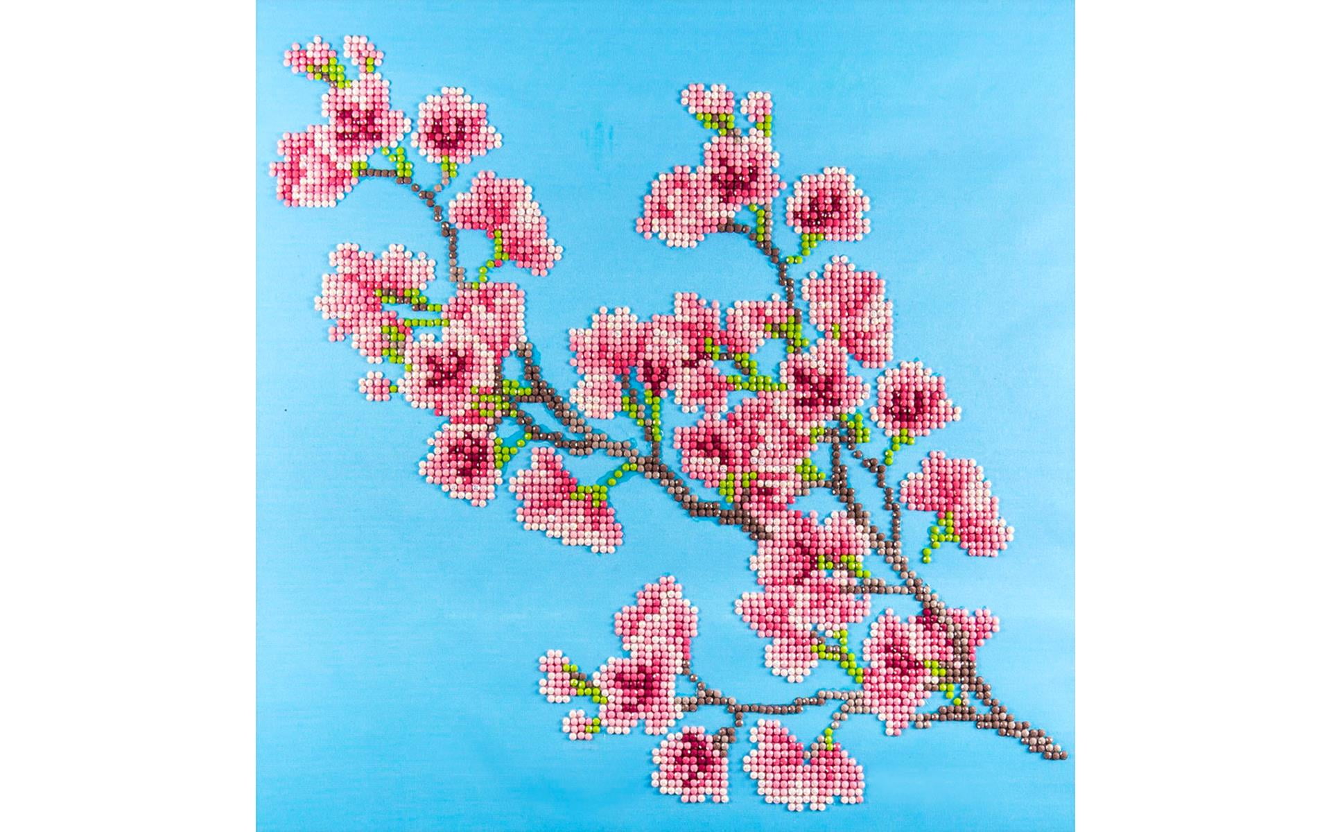 Diamond Art Kit 12X12" Intermediate Cherryblossom Walmart Canada