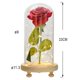 thumbnail image 2 of Flores de rosas, luces cúpula de cristal sobre Base de , modo de lámpara cálida, rojos, multifunzionale para decoraciones para /La BLESIY Cúpula de flores de rosa eterna, 2 of 6