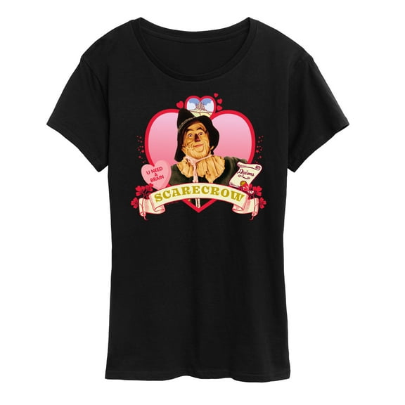 Wizard of Oz - Heart Scarecrow - Women's Short Sleeve Graphic T-Shirt