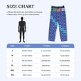 thumbnail image 4 of Hirioo Multiplication Table for Men's PJ Pajama Pants Sleep Pants Men's Home Trousers with Pockets,S-3XL-Small, 4 of 6