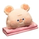 thumbnail image 3 of Juego de almohadas con manta de viaje de animales de peluche Ticfox cerdo, 3 of 12