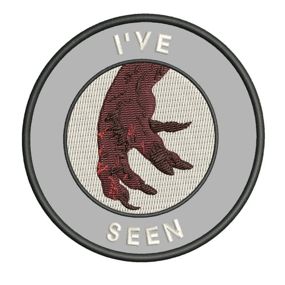 Bigfoot Patrol! I've Seen 3.5" Iron On Or Sew On Embroidered Fabric Badge Patch Unexplained Mysteries Iconic Series