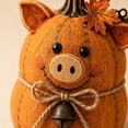 thumbnail image 5 of Eolstice Farm Resin Ornament, Rustic Farmhouse Animal Figurine, Tabletop Shelf Mantel Home Decoration, Fall Figurines for Thanksgiving Table Decor, 5 of 7
