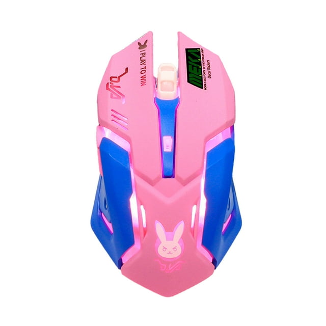 Silent Design Mouse Usb Wired Mouse 3200dpi Adjustable Gaming Mouse 6 Ergonomics Plug Play Laptop Mice Computer Accessories Wired Silent Mouse