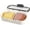Split Deli Keeper, variant on Progressive International Prepworks Mini Deli Airtight Silicone Sealed Food Storage Container with Clear Dry Erase Lid, 5.75 Inches Long, Kitchen Pantry Organizer