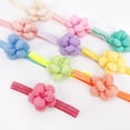 thumbnail image 2 of Yoyauz Baby Flower Headband, Nylon Baby Girl Headband Soft Headband Baby Girl Accessory for Newborn Toddlers, 2 of 5