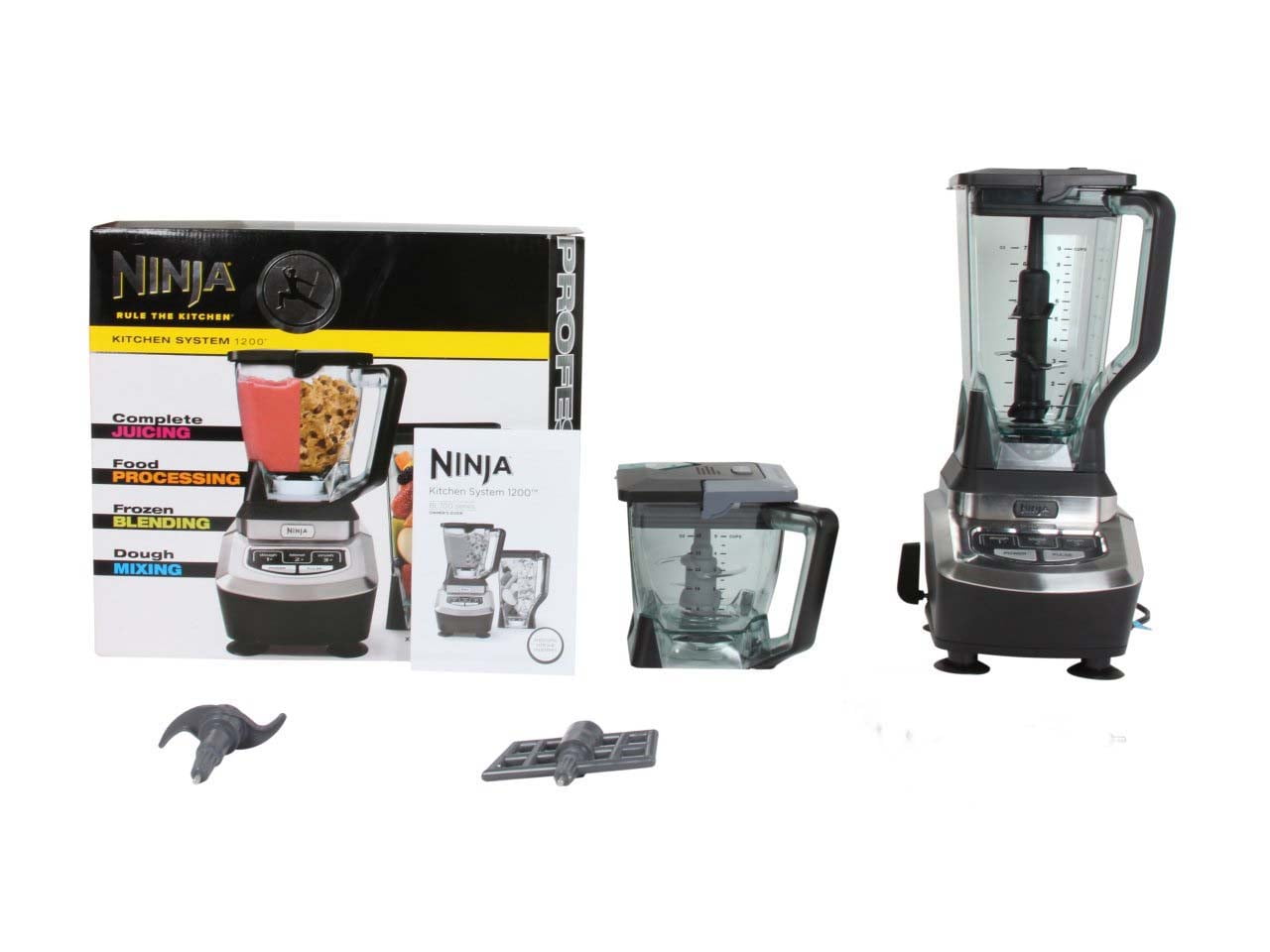 Ninja Kitchen System 1200 Blender And Food Processor Certified Ninja Kitchen System 1200 Blender And Food Processor Certified Refurbished Com