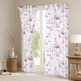 thumbnail image 4 of Feelyou Cartoon Cat Kitten Black Out Curtains, Girly Pink Flower Curtains Pack of 2 (42x63 Each), Teens Kids Boys Girls Bedroom Curtains, Window Curtains Home Decor, 4 of 7