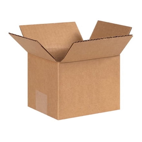 6x5x4 Corrugated Shipping Boxes - ECT-32 Kraft (25 Pack)