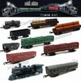 thumbnail image 2 of 3cm Width wheel Train Track Cargo Car Carriage Wagon Model Guage Accessories DIY Toy Classic Electric Trains Rail King Trian Set, 2 of 10