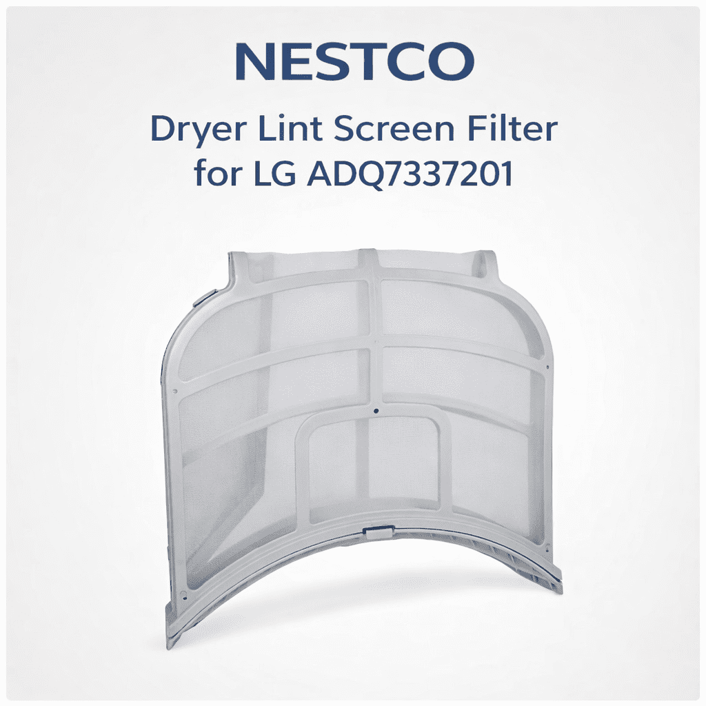 NESTCO Dryer Lint Screen Filter Replacement for LG Kenmore ADQ73373201 AP5675511 PS7787727