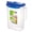Transparent-67.6 Ounces, variant on Aqua Fridge Door Water Jug | Clear Pitcher Bpa Free Plastic With Lid 2 Quart For Juice Tea & More Beverages Green