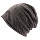 thumbnail image 1 of Sombreros de moda para mujer, de color liso, a rayas, de invierno, de punto, con diadema, gorro de punto para mujer, 1 of 3