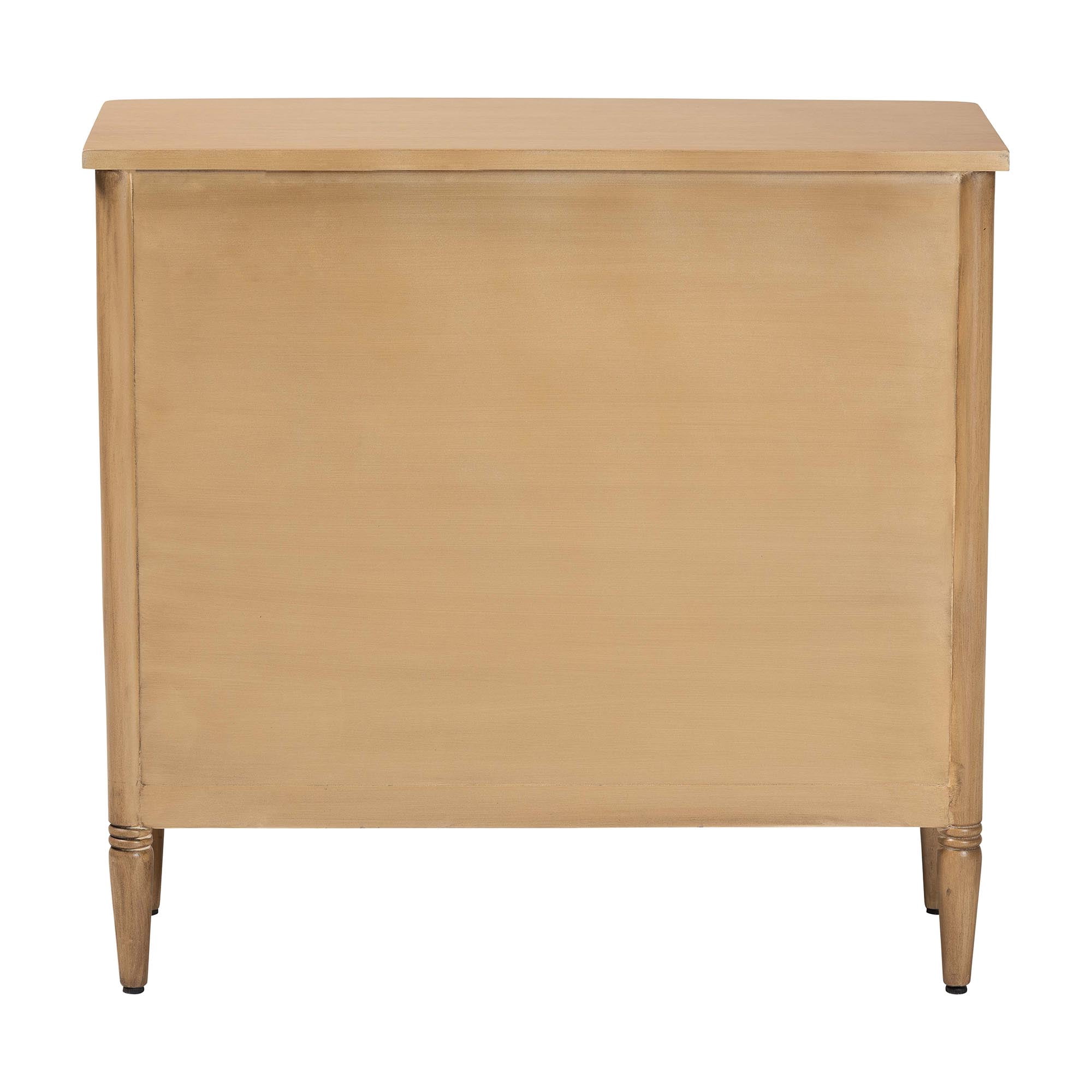 bali & pari Karmel Traditional Chest, 3-Drawer, Light Oak Brown