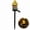 Yellow, variant on Solar Fairy-Tale Mushroom Cottage Garden Light, Waterproof Resin Solar Stake Lights, Decorative Gardens Lights for Yard Lawn Patio Walkway, Unique Gift for Garden Lovers