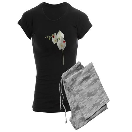 

CafePress - Lady Bug Orchid - Women s Dark Pajamas