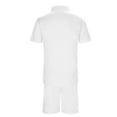 thumbnail image 6 of Short Sets for Men Short Sleeve Quarter Zip Polo Shirt and Bermuda Shorts 2 Piece Matching Set Beach Outfit Set, 6 of 6