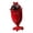 Red, variant on GROWTH TANK Trash Bin with Wheels Practical Sturdy Durability 360 degree Rotation Waste Bin Trash Red