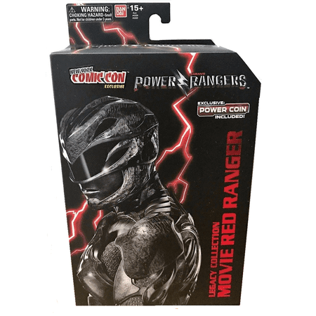 Bandai Power Rangers Movie Legacy Red Ranger New York Comic Con Exclusive 2016