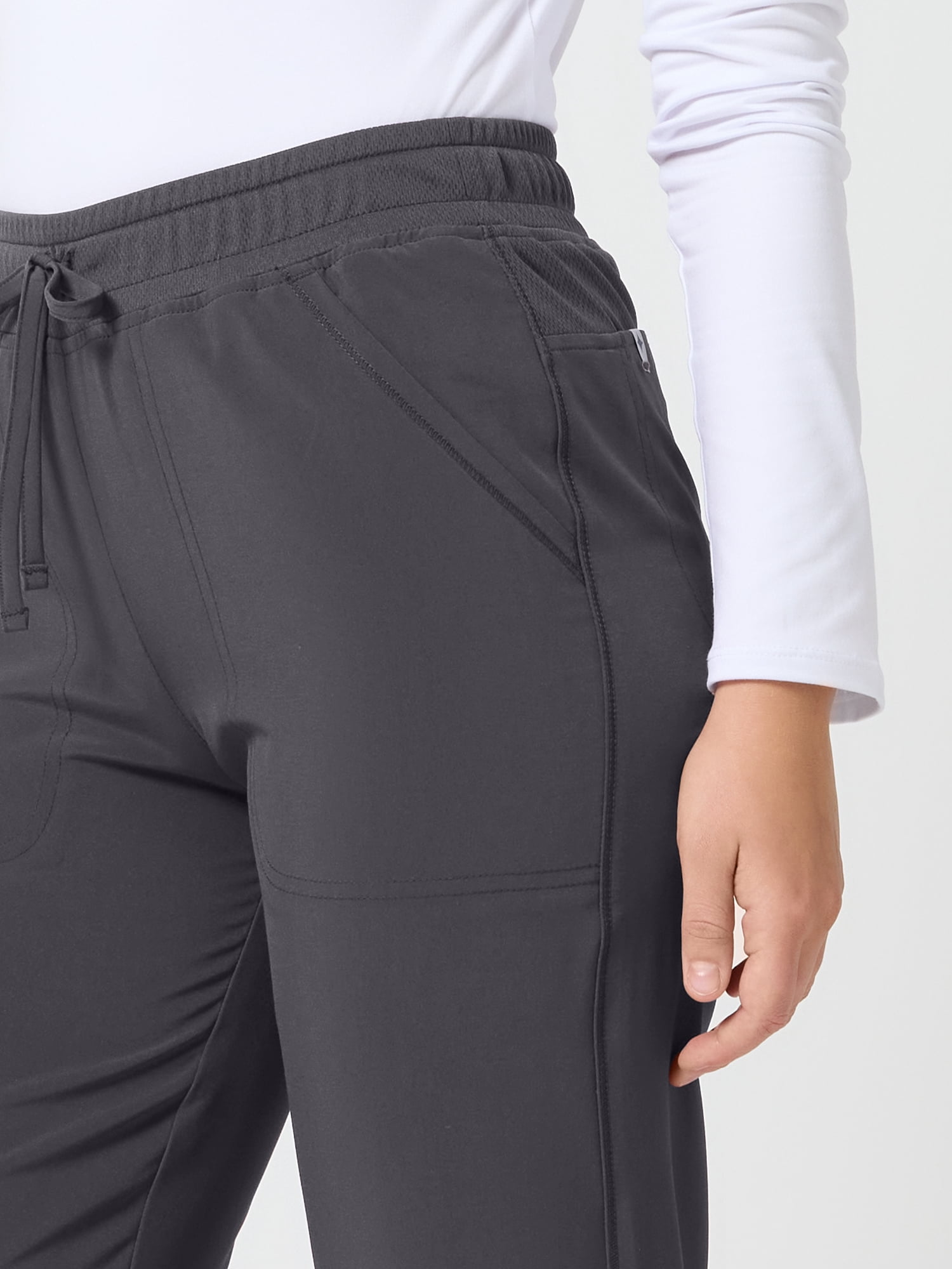 Scrubstar Performance Women’s Antimicrobial Drawstring Cargo Straight Leg Scrub Pant, Sizes XS–3XL