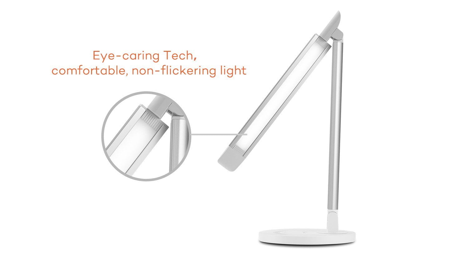 Taotronics Led Desk Lamp Eye Caring Table Dimmable Taotronics Led Desk Lamp Eye Caring Table Dimmable With Usb Charging Port Office Touch Control 5 Color Modes White