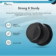 thumbnail image 4 of MARINE CITY Black Plastic Cup Drink Holder with Center-Drain Hole 4pcs, 4 of 7